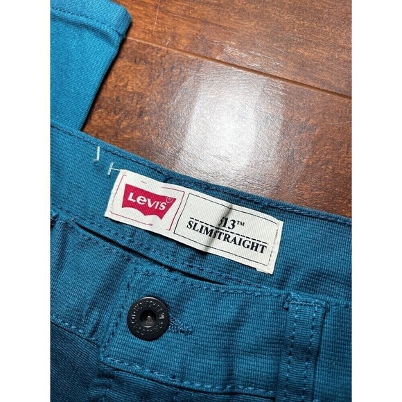 Levi’s 513 Womens Slim Straight Electric Blue 27x27 - Picture 2 of 7